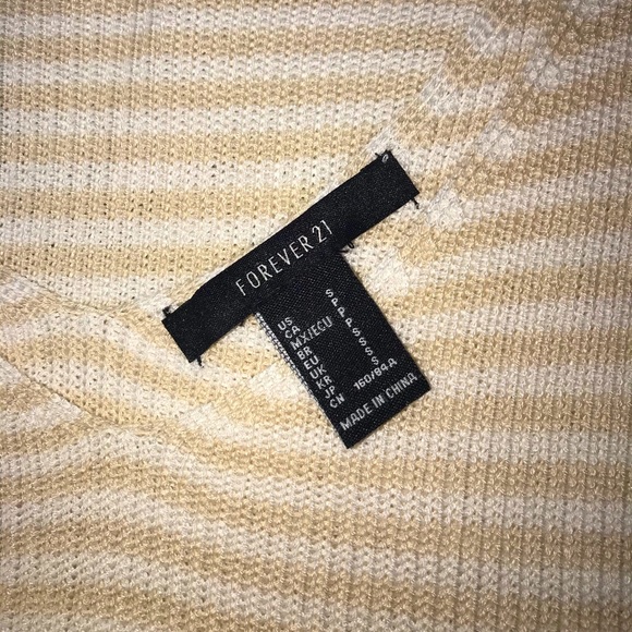 Striped Flowy Forever 21 Tank Top - Picture 2 of 2